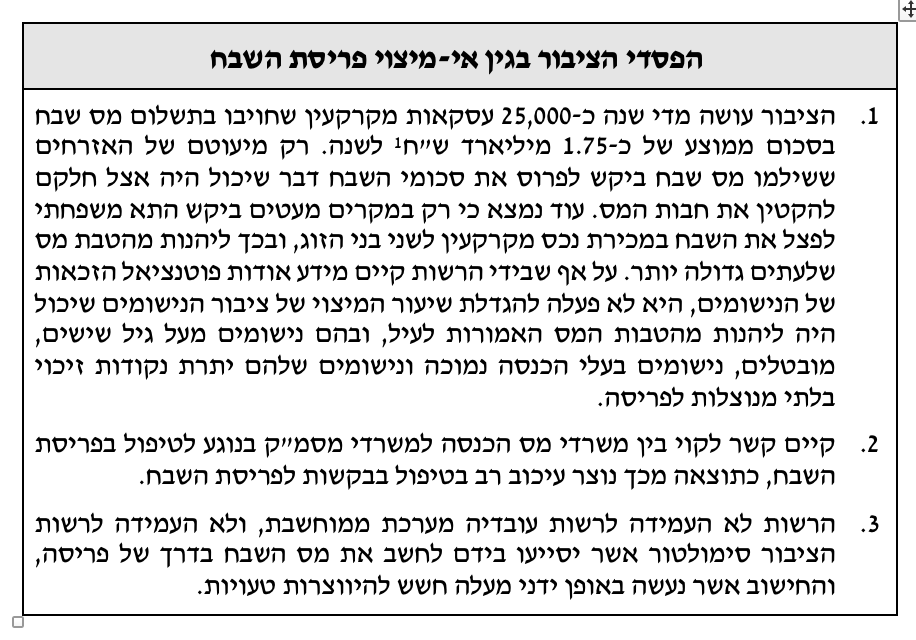 פטור ממס שבח